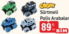 COSBY OYUNCAK SÜRTMELİ POLİS ARABALARI
